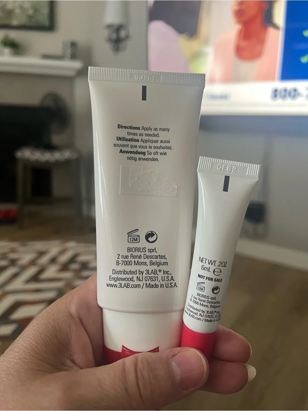 New 3Lab Perfect Hand Cream & M Cream Ultimate Lift